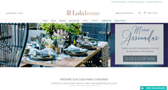 Desktop Screenshot of lolahome.com.br